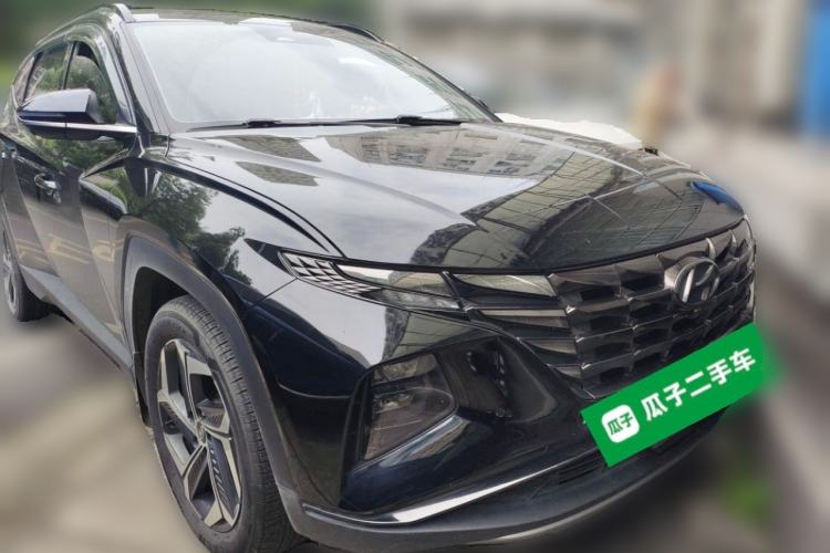 Used Hyundai Tucson 2022 Tucson L 1.5T DCT LUX Prestige Edition N Line Front Right 45 Deg