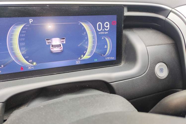 Used Hyundai Tucson 2022 Tucson L 1.5T DCT LUX Prestige Edition N Line Odometer Close Up