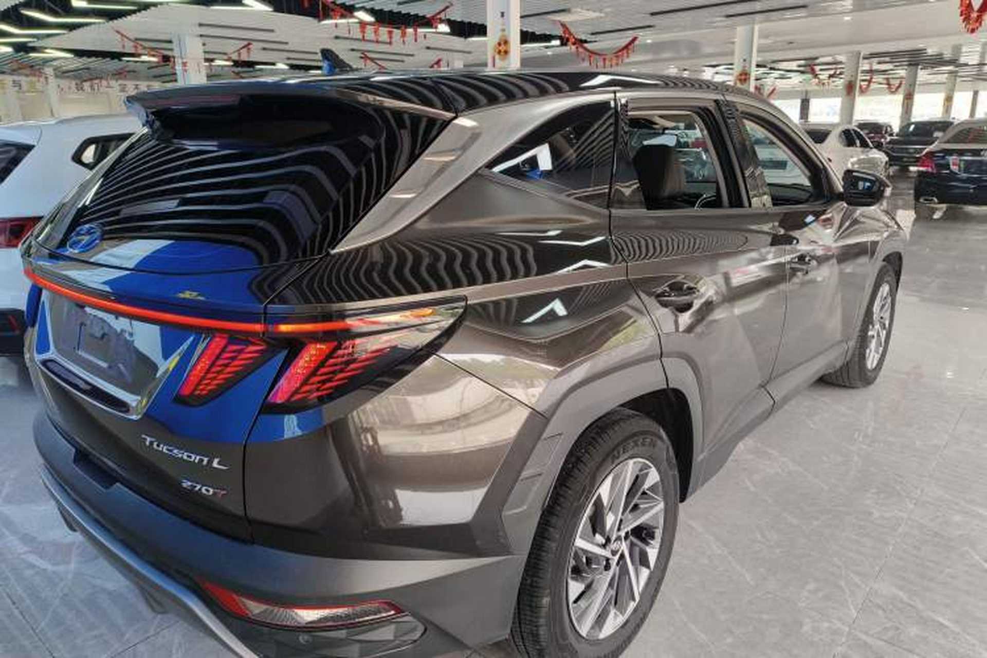 Used Hyundai Tucson 2022 Tucson L 1.5T DCT LUX Prestige Edition N Line Rear Right 45 Deg
