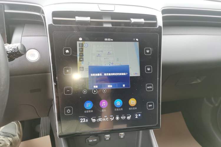 Used Hyundai Tucson 2022 Tucson L 2.0L Hybrid · Flagship Edition Audio And AC Panel
