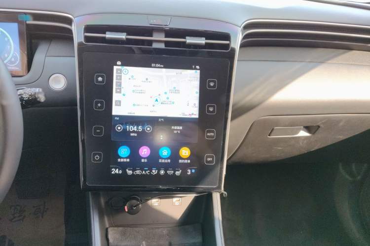 Used Hyundai Tucson 2022 Tucson L 1.5T DCT LUX Prestige Edition N Line Audio And AC Panel