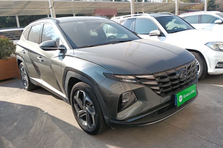 Used Hyundai Tucson 2022 Tucson L 1.5T DCT LUX Prestige Edition N Line Front Right 45 Deg