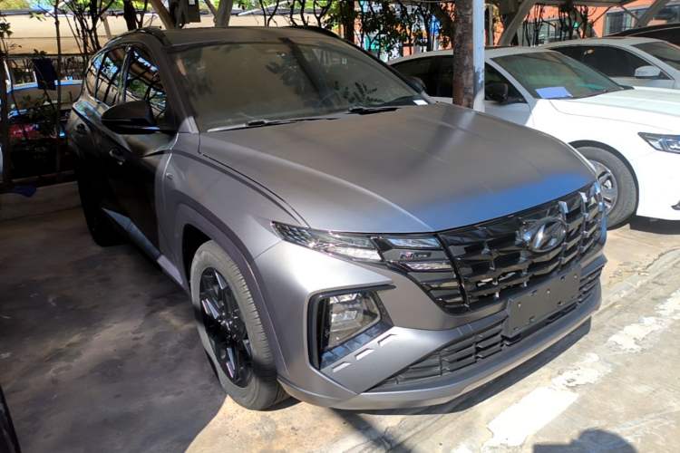 Used Hyundai Tucson 2022 Tucson L 1.5T DCT 20th Anniversary Edition N Line Front Right 45 Deg