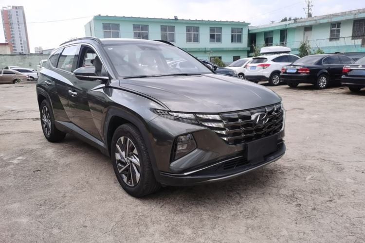 Used Hyundai Tucson 2022 Tucson L 2.0L Hybrid - Prestige Edition Front Right 45 Deg