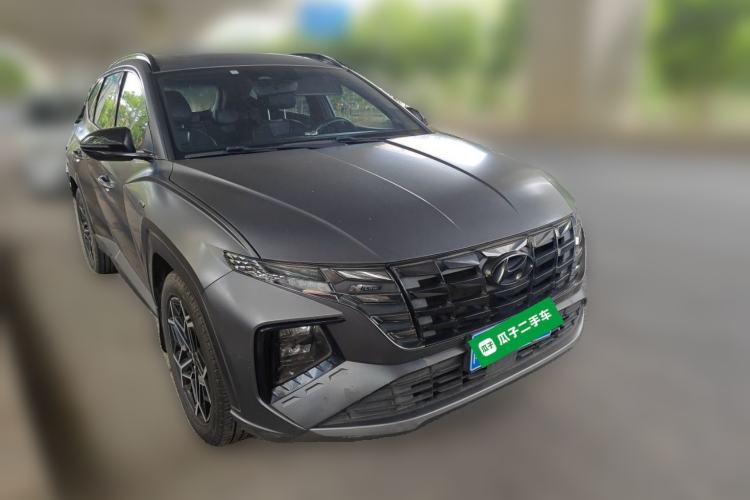 Used Hyundai Tucson 2022 Tucson L 1.5T DCT LUX Prestige Edition N Line Front Right 45 Deg
