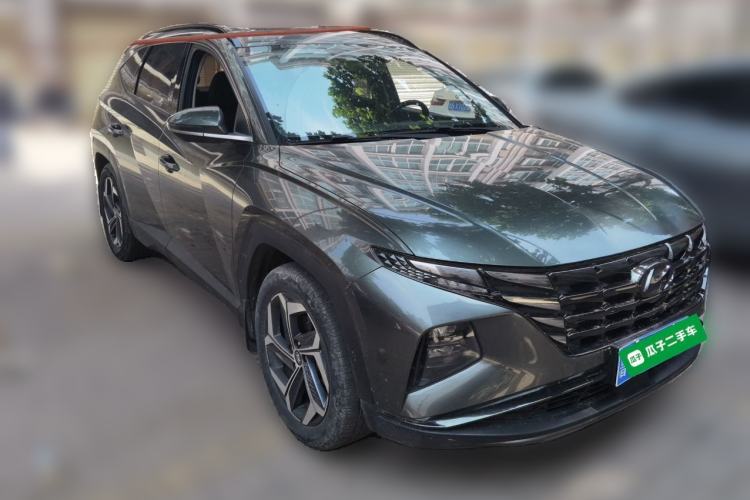 Used Hyundai Tucson 2022 Tucson L 1.5T DCT LUX Prestige Edition N Line Front Right 45 Deg