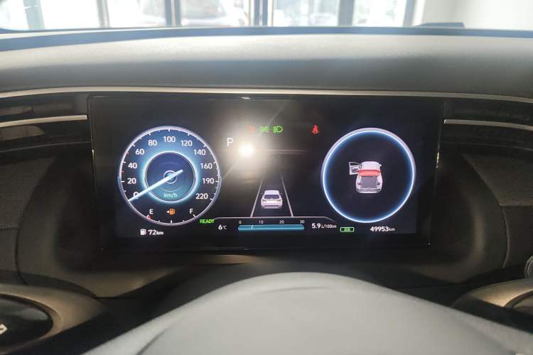 Used Hyundai Tucson 2022 Tucson L 2.0L Hybrid · Flagship Edition Instrument Cluster