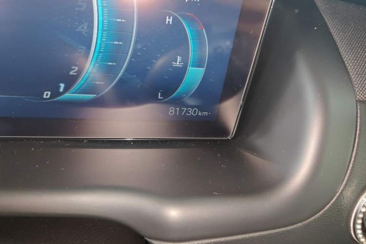 Used Hyundai Tucson 2022 Tucson L 1.5T DCT LUX Prestige Edition N Line Odometer Close Up