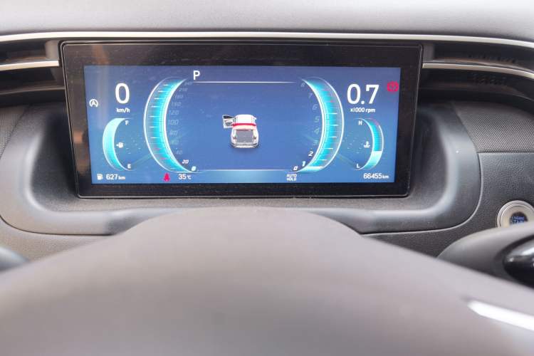 Used Hyundai Tucson 2022 Tucson L 1.5T DCT LUX Prestige Edition N Line Odometer Close Up