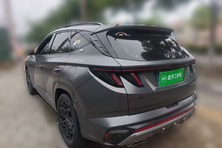 Used Hyundai Tucson 2022 Tucson L 1.5T DCT 20th Anniversary Edition N Line Rear Left 45 Deg