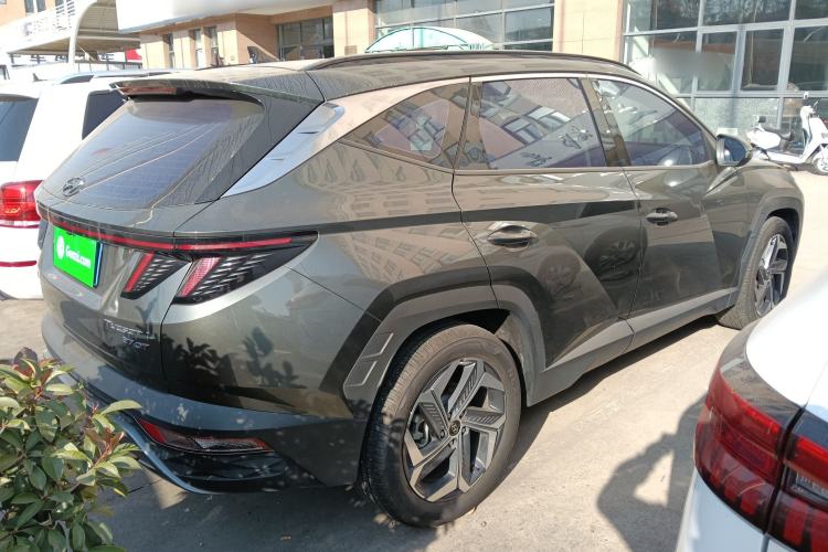 Used Hyundai Tucson 2022 Tucson L 1.5T DCT LUX Prestige Edition N Line Rear Right 45 Deg