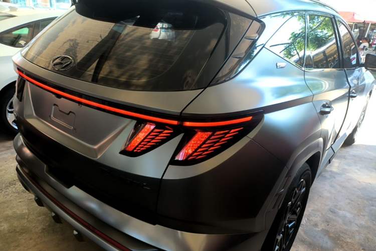Used Hyundai Tucson 2022 Tucson L 1.5T DCT 20th Anniversary Edition N Line Rear Right 45 Deg