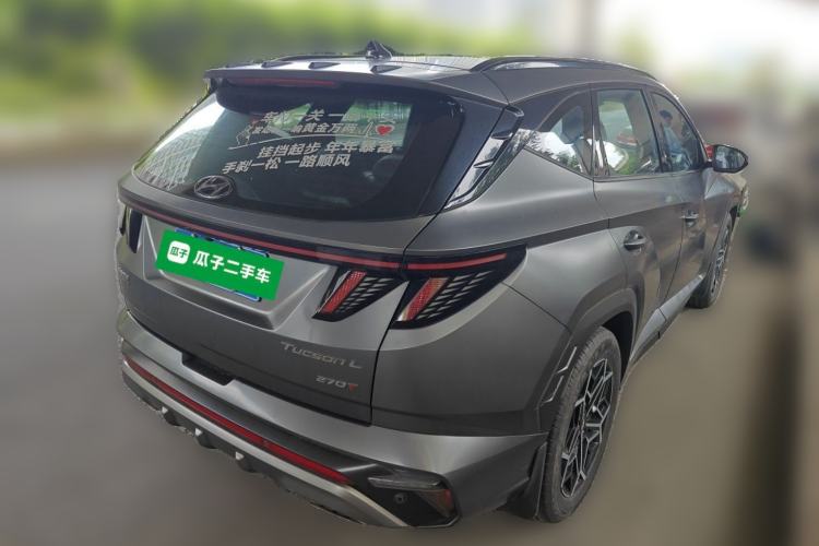 Used Hyundai Tucson 2022 Tucson L 1.5T DCT LUX Prestige Edition N Line Rear Right 45 Deg