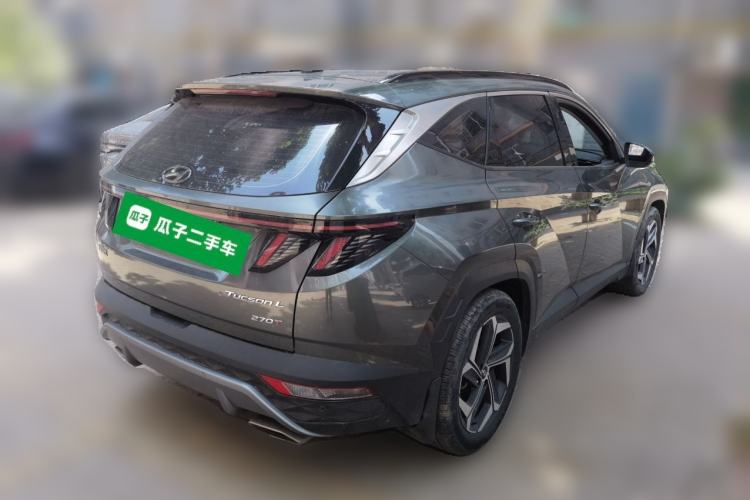Used Hyundai Tucson 2022 Tucson L 1.5T DCT LUX Prestige Edition N Line Rear Right 45 Deg