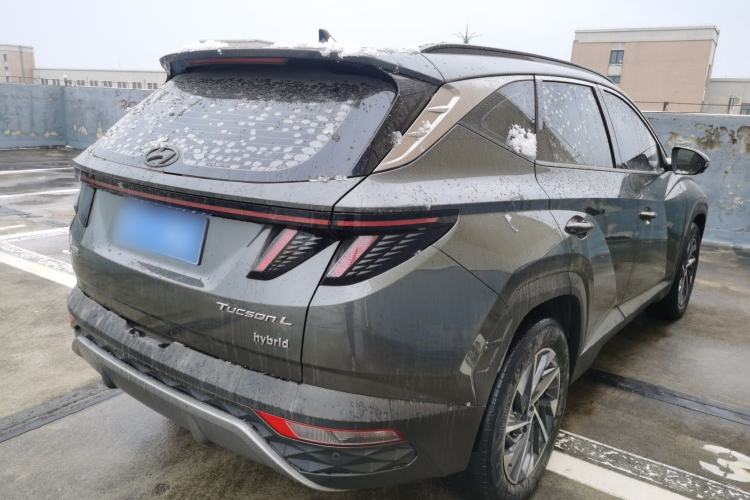 Used Hyundai Tucson 2022 Tucson L 2.0L Hybrid · Flagship Edition Rear Right 45 Deg