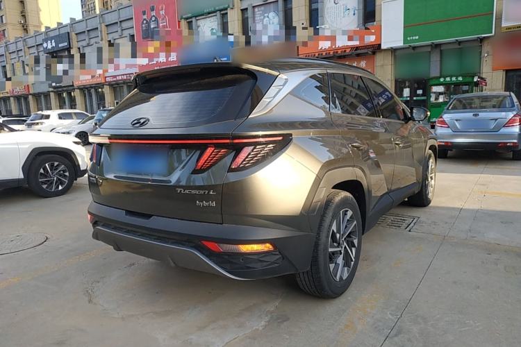 Used Hyundai Tucson 2022 Tucson L 2.0L Hybrid · Flagship Edition Rear Right 45 Deg