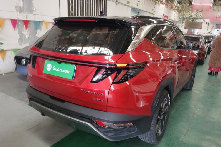 Used Hyundai Tucson 2022 Tucson L 2.0L Hybrid · Flagship Edition Rear Right 45 Deg