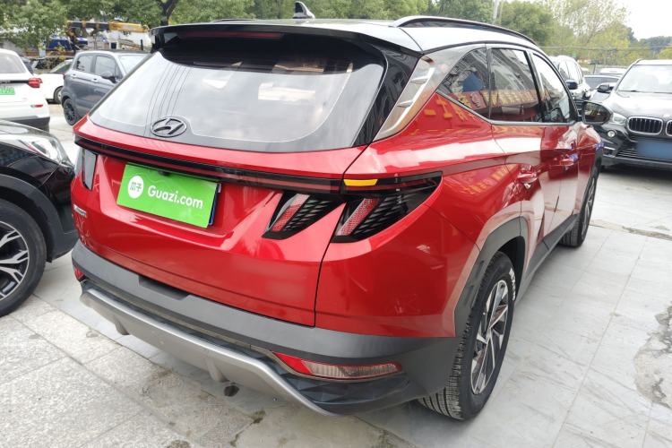 Used Hyundai Tucson 2022 Tucson L 2.0L Hybrid · Flagship Edition Rear Right 45 Deg