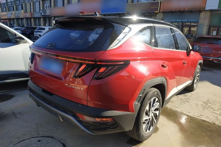 Used Hyundai Tucson 2022 Tucson L 2.0L Hybrid - Prestige Edition Rear Right 45 Deg