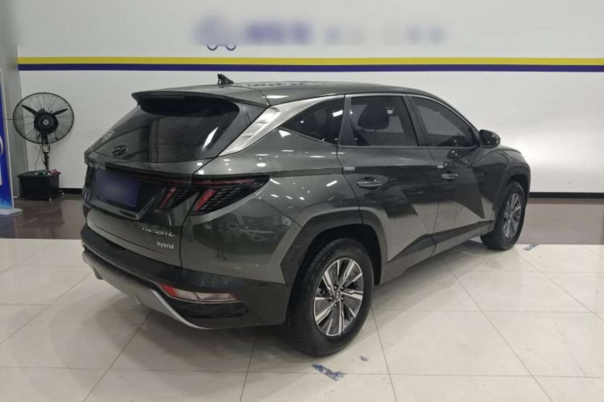Used Hyundai Tucson 2022 Tucson L 2.0L Hybrid – Smart Enjoyment Version Rear Right 45 Deg