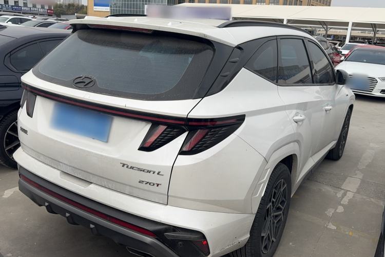 Used Hyundai Tucson 2022 Tucson L 1.5T DCT LUX Prestige Edition N Line Exterior 3