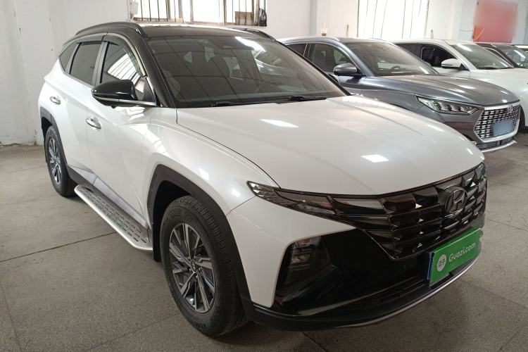 Used Hyundai Tucson 2022 Tucson L 2.0L Hybrid – Smart Enjoyment Version Front Right 45 Deg