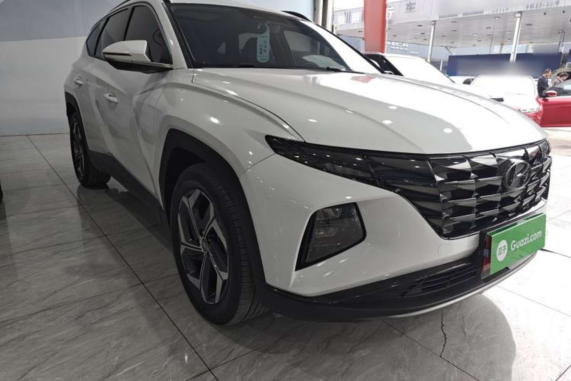 Used Hyundai Tucson 2022 Tucson L 1.5T DCT LUX Prestige Edition N Line Front Right 45 Deg
