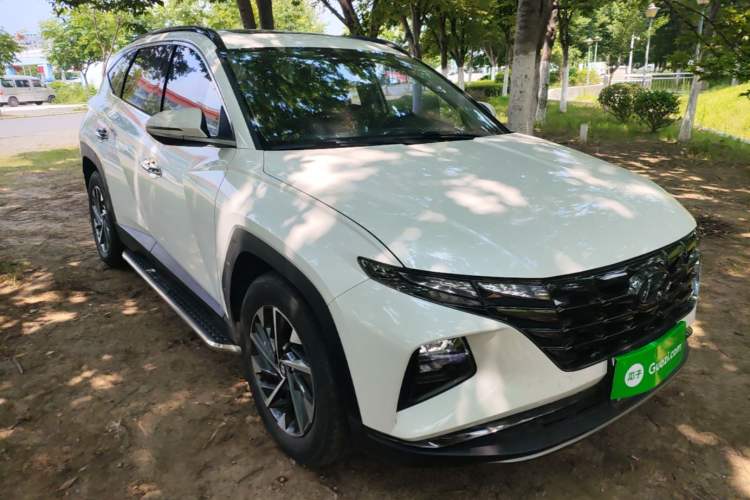 Used Hyundai Tucson 2022 Tucson L 1.5T DCT LUX Prestige Edition N Line Front Right 45 Deg