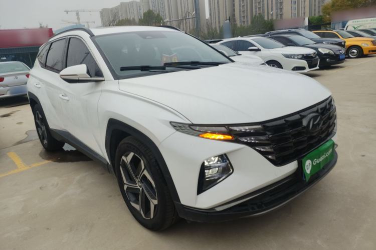 Used Hyundai Tucson 2022 Tucson L 1.5T DCT LUX Prestige Edition N Line Front Right 45 Deg