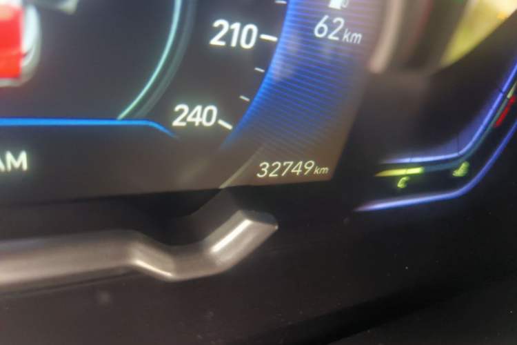 Used Hyundai Tucson 2022 Tucson L 1.5T DCT LUX Prestige Edition N Line Odometer Close Up