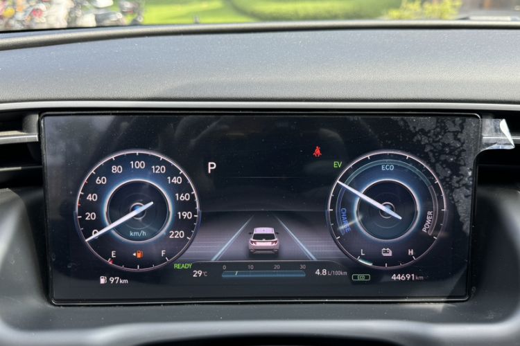 Used Hyundai Tucson 2022 Tucson L 2.0L Hybrid - Prestige Edition Odometer Close Up