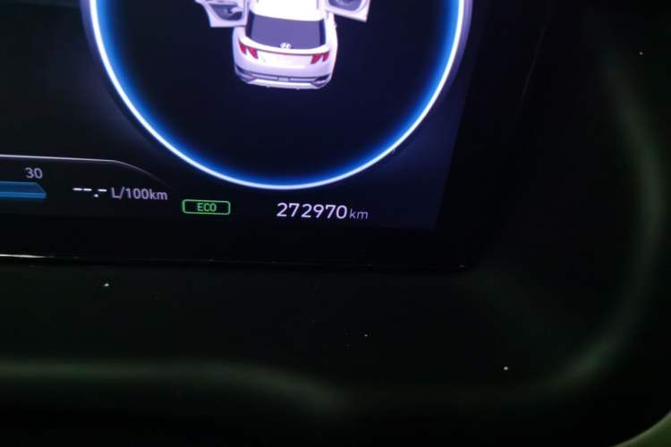 Used Hyundai Tucson 2022 Tucson L 2.0L Hybrid - Prestige Edition Odometer Close Up