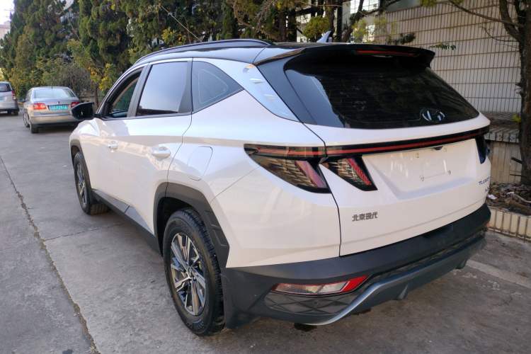 Used Hyundai Tucson 2022 Tucson L 2.0L Hybrid – Smart Enjoyment Version Rear Left 45 Deg