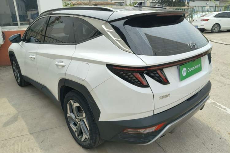 Used Hyundai Tucson 2022 Tucson L 1.5T DCT LUX Prestige Edition N Line Rear Left 45 Deg