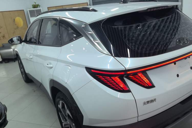 Used Hyundai Tucson 2022 Tucson L 1.5T DCT LUX Prestige Edition N Line Rear Left 45 Deg