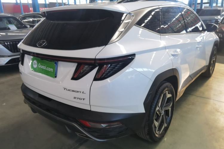 Used Hyundai Tucson 2022 Tucson L 1.5T DCT LUX Prestige Edition N Line Rear Right 45 Deg