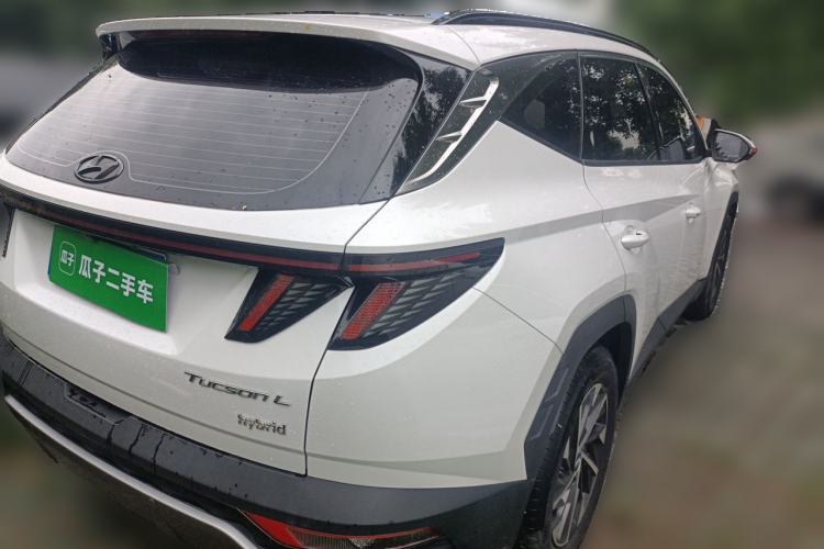 Used Hyundai Tucson 2022 Tucson L 2.0L Hybrid - Prestige Edition Rear Right 45 Deg