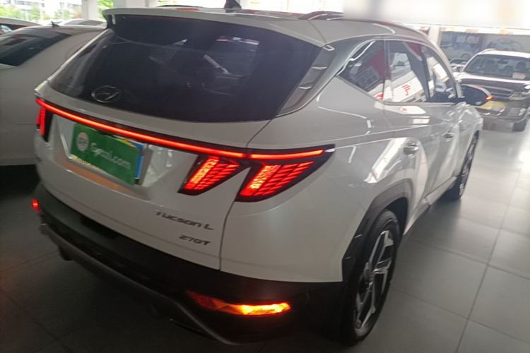 Used Hyundai Tucson 2022 Tucson L 1.5T DCT LUX Prestige Edition N Line Rear Right 45 Deg