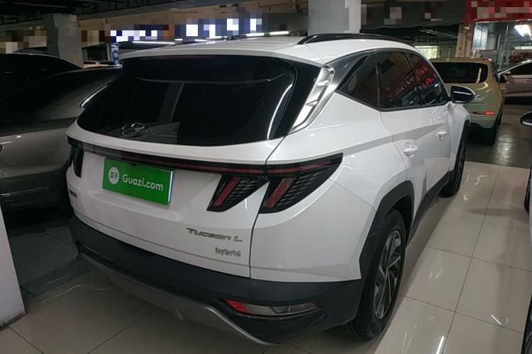 Used Hyundai Tucson 2022 Tucson L 2.0L Hybrid - Prestige Edition Rear Right 45 Deg