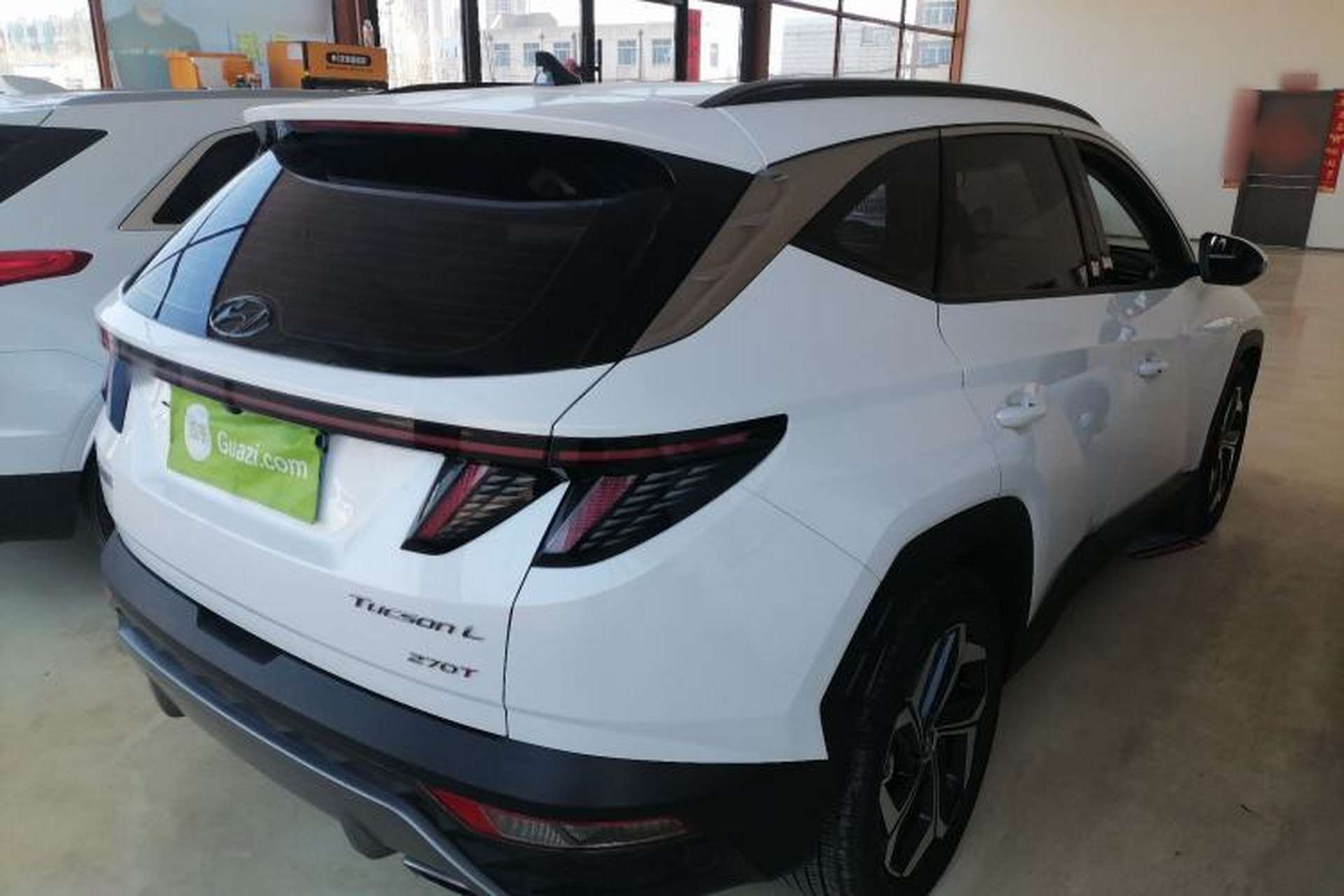 Used Hyundai Tucson 2022 Tucson L 1.5T DCT LUX Prestige Edition N Line Rear Right 45 Deg