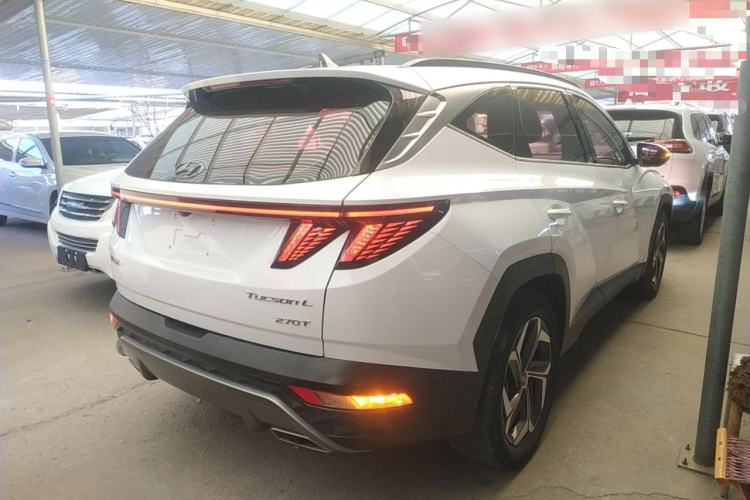 Used Hyundai Tucson 2022 Tucson L 1.5T DCT LUX Prestige Edition N Line Rear Right 45 Deg