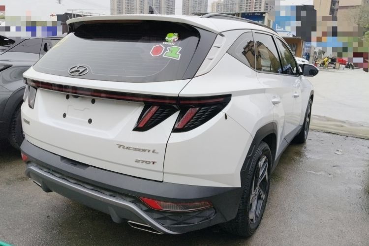 Used Hyundai Tucson 2022 Tucson L 1.5T DCT LUX Prestige Edition N Line Rear Right 45 Deg