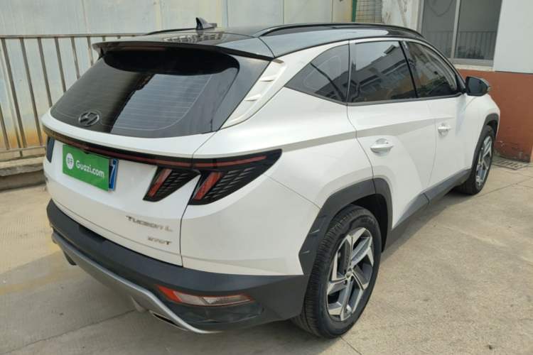 Used Hyundai Tucson 2022 Tucson L 1.5T DCT LUX Prestige Edition N Line Rear Right 45 Deg