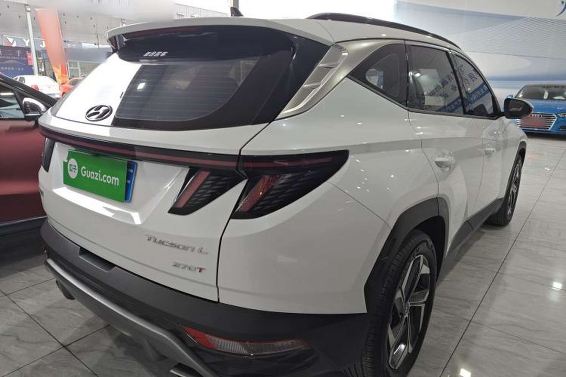 Used Hyundai Tucson 2022 Tucson L 1.5T DCT LUX Prestige Edition N Line Rear Right 45 Deg