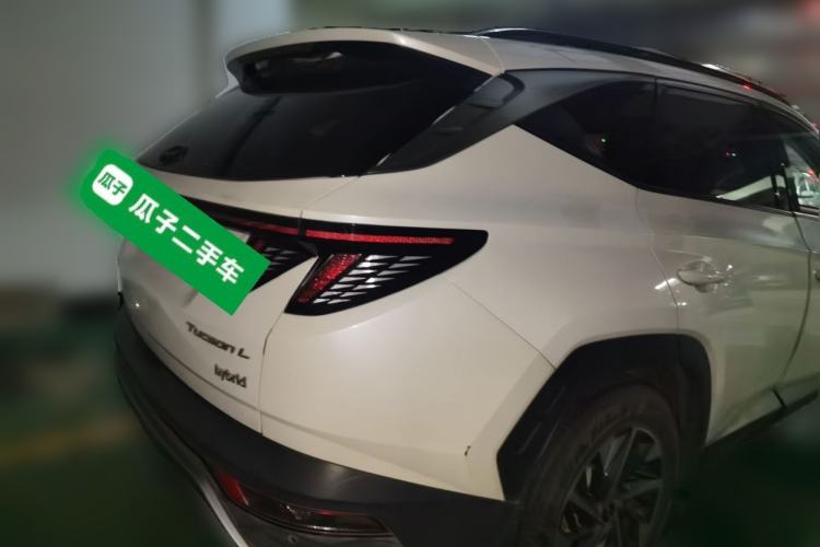 Used Hyundai Tucson 2022 Tucson L 2.0L Hybrid - Prestige Edition Rear Right 45 Deg