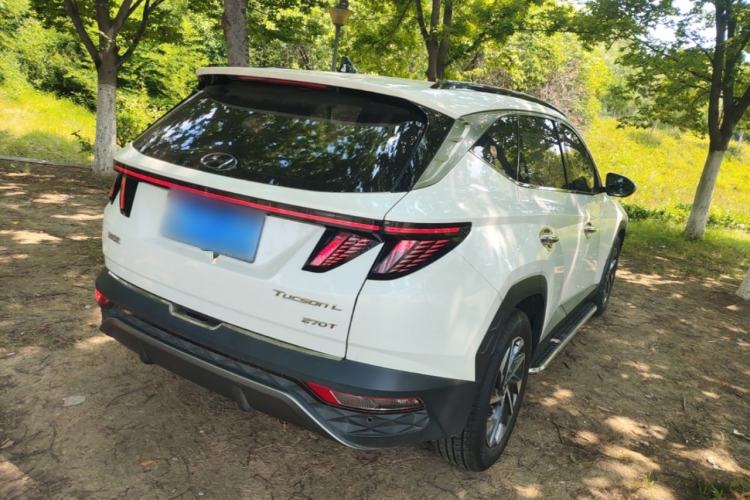 Used Hyundai Tucson 2022 Tucson L 1.5T DCT LUX Prestige Edition N Line Rear Right 45 Deg