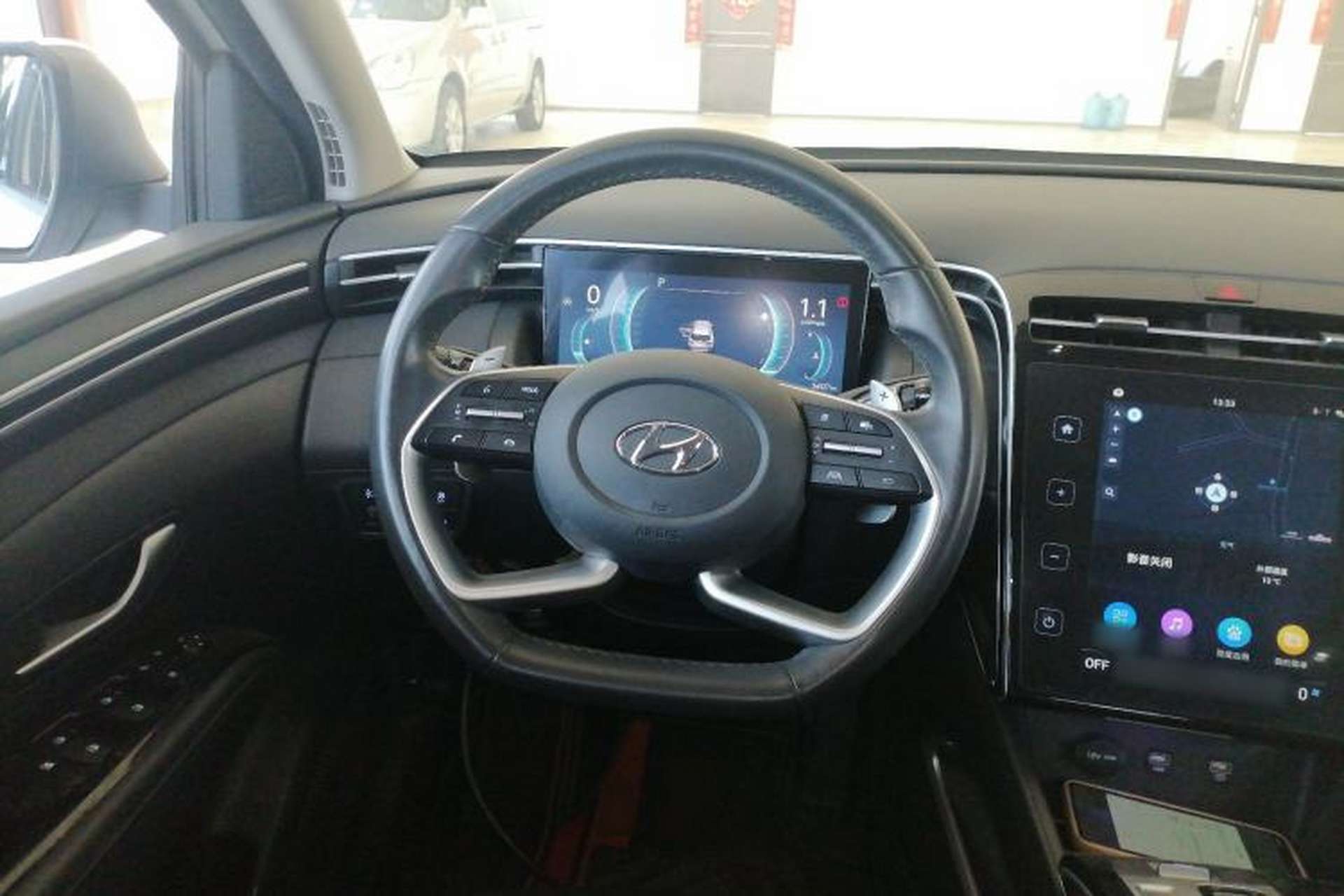 Used Hyundai Tucson 2022 Tucson L 1.5T DCT LUX Prestige Edition N Line Steering Wheel