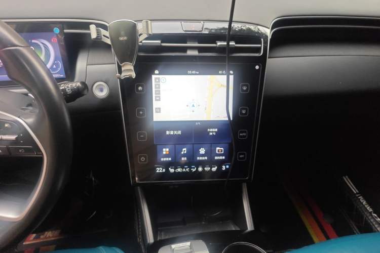 Used Hyundai Tucson 2023 Tucson L 1.5T Automatic Two-Wheel Drive LUX Prestige Edition Audio And AC Panel