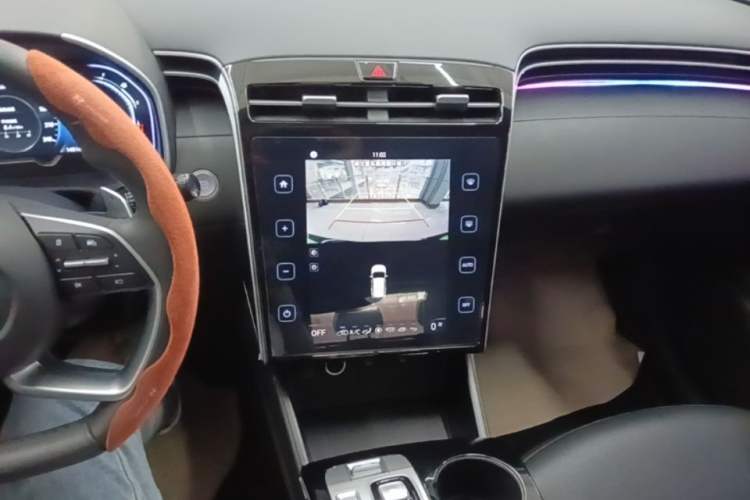 Used Hyundai Tucson 2023 Tucson L 1.5T Automatic Two-Wheel Drive GLX Elite Edition Audio And AC Panel