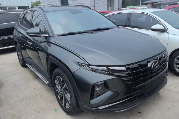 Used Hyundai Tucson 2023 Tucson L 1.5T Automatic Two-Wheel Drive GLX Elite Edition Front Right 45 Deg